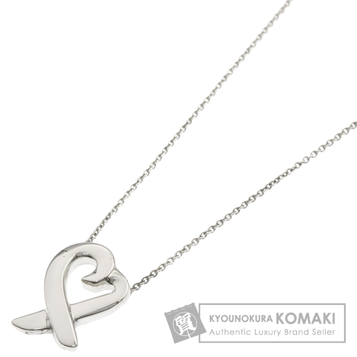 ティファニー ネックレス ラビングハート