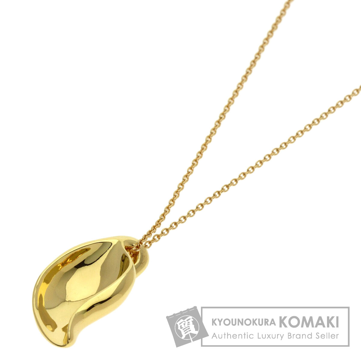 TIFFANY&Co. ティファニー リーフ エルサペレッティ ネックレス K18