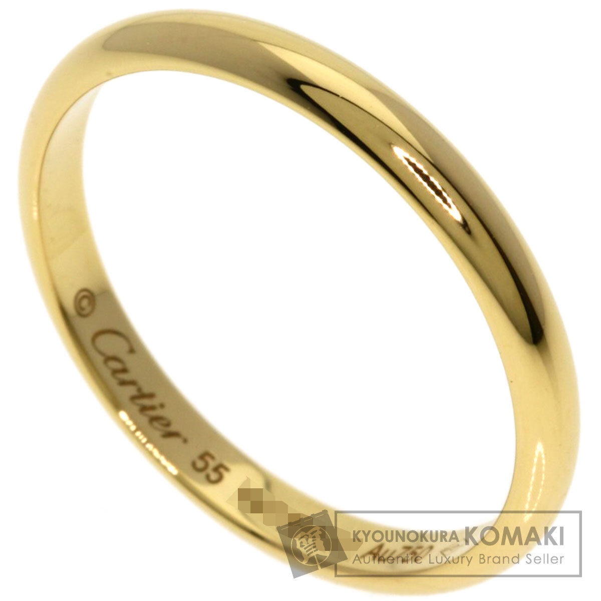 カルティエ リング・指輪 ウェディング バンド #55