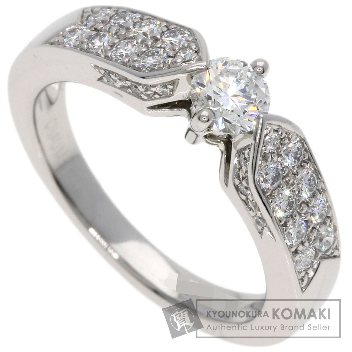 ショーメ リング・指輪 プリュム ダイヤモンド E-VS1-VG