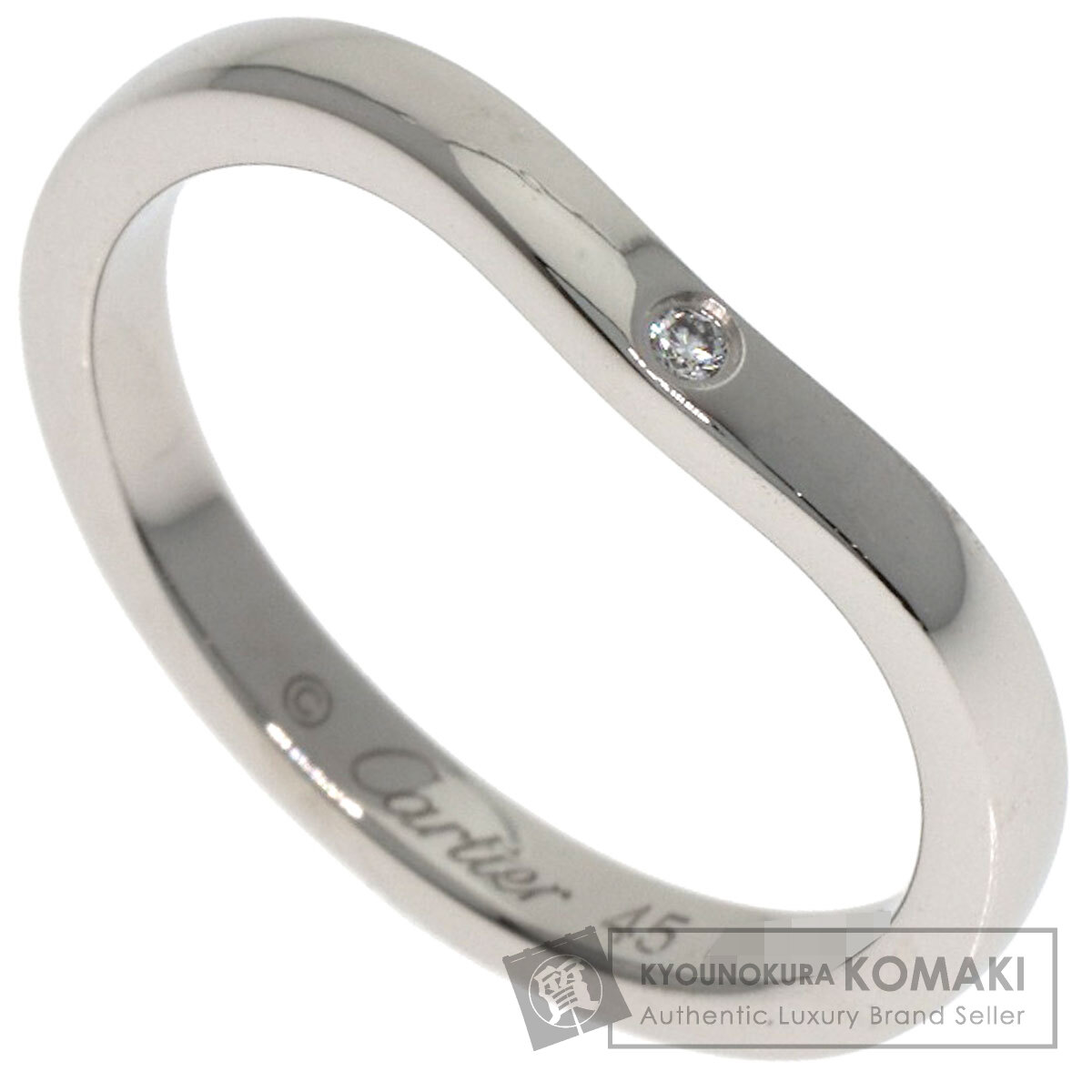 カルティエ リング・指輪 バレリーナ ウェディング 3P ダイヤモンド #45