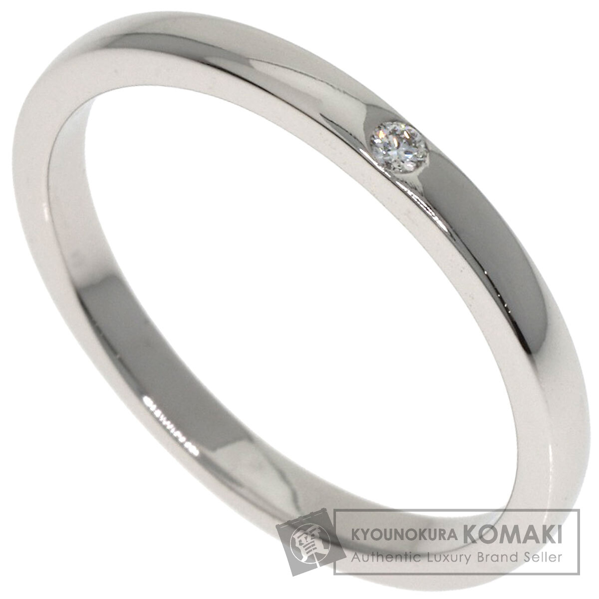 カルティエ リング・指輪 ウェディング 1P ダイヤモンド