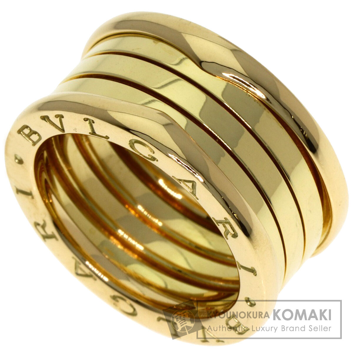 ブルガリ リング・指輪 B-zero1 ビーゼロワン 4バンド #52