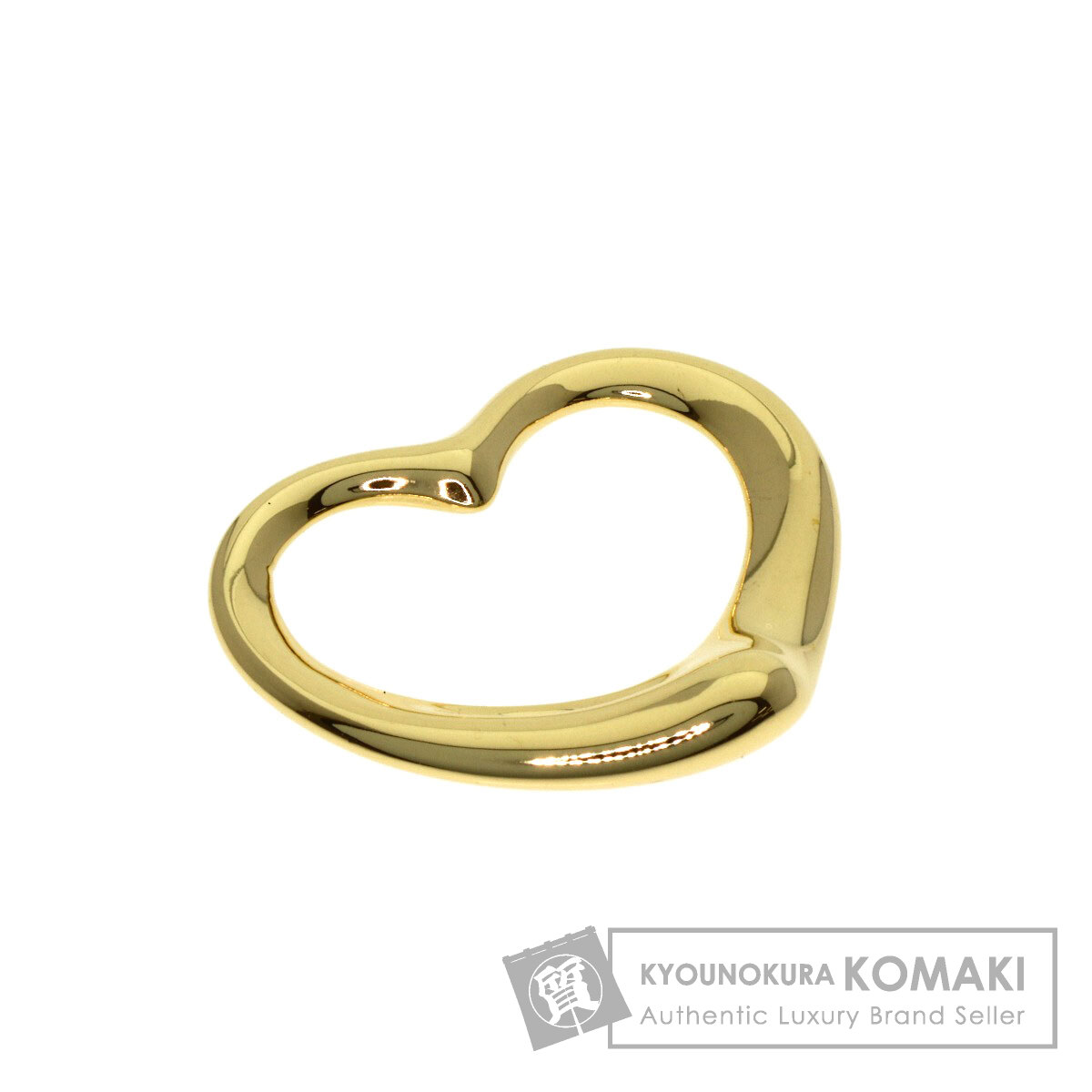 ティファニー ペンダントトップ オープンハート