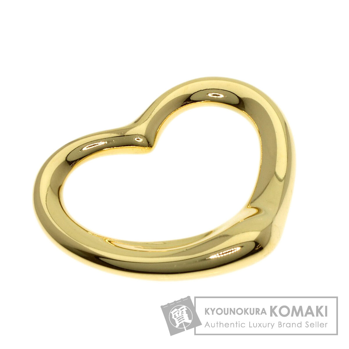 ティファニー ペンダントトップ オープンハート