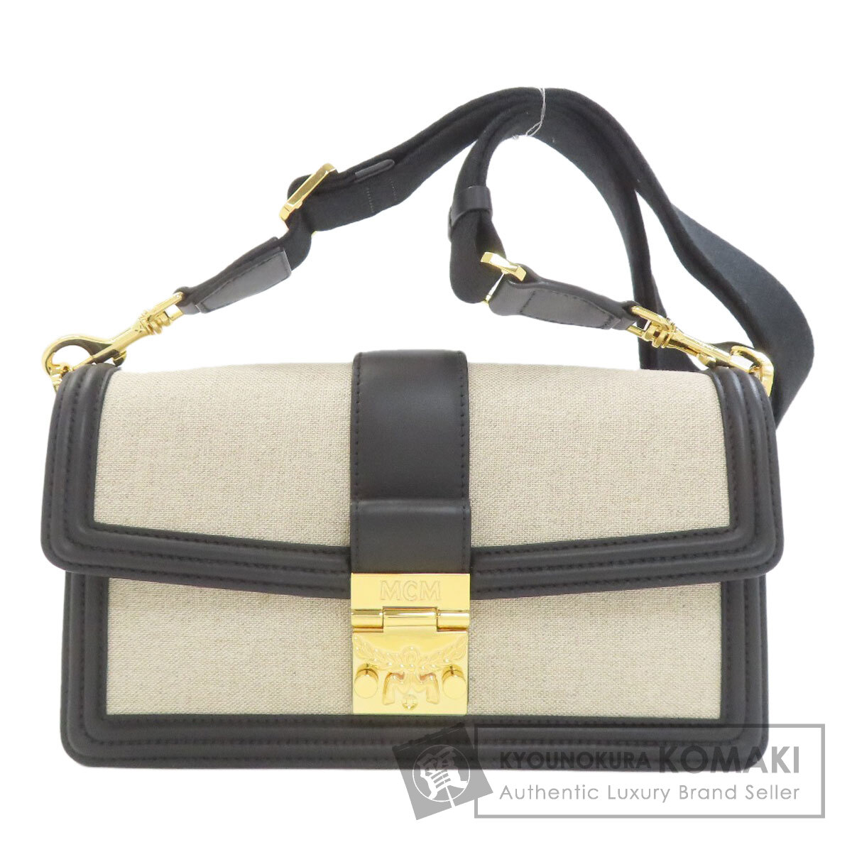 エムシーエム トートバッグ ロゴ金具