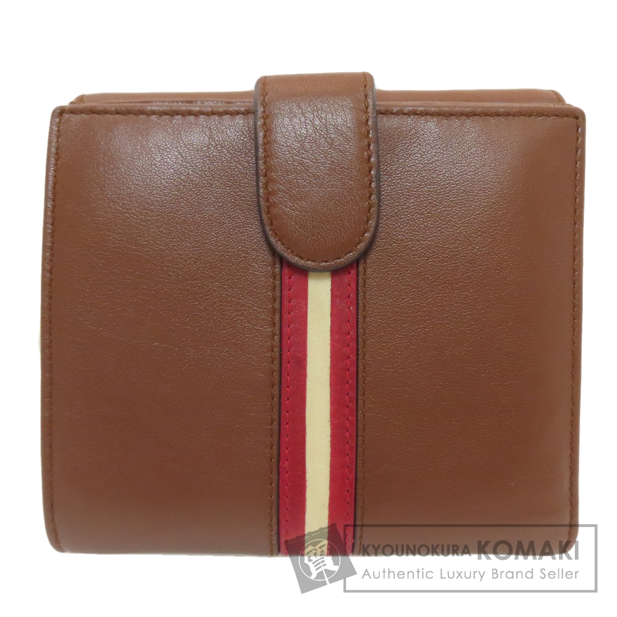 バリー 二つ折り財布（小銭入れあり） バリーストライプ