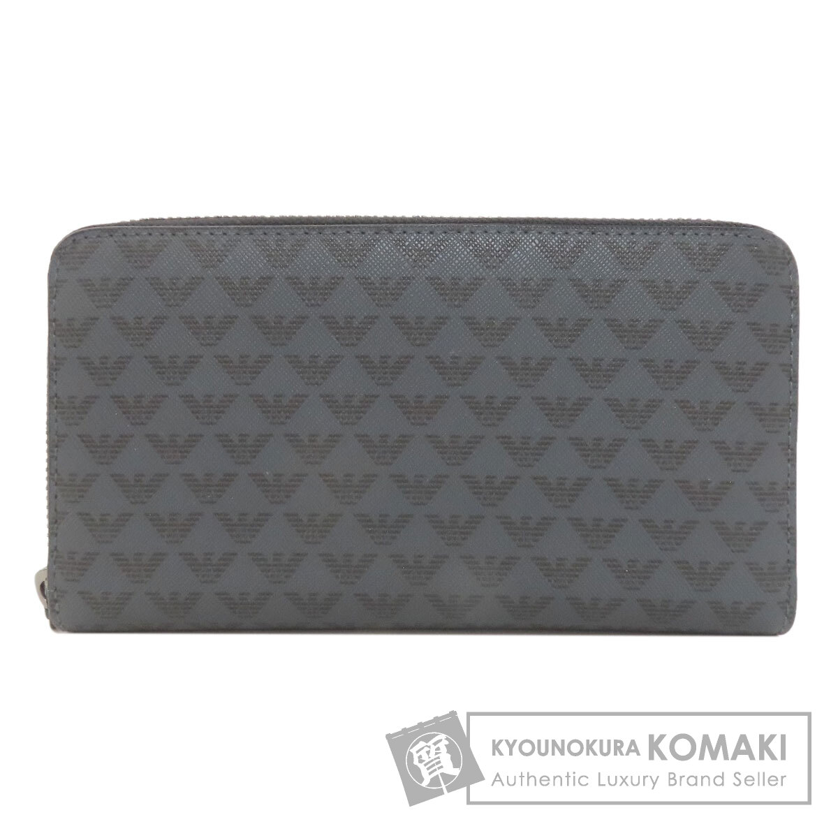 エンポリオ・アルマーニ 長財布（小銭入れあり） ロゴ