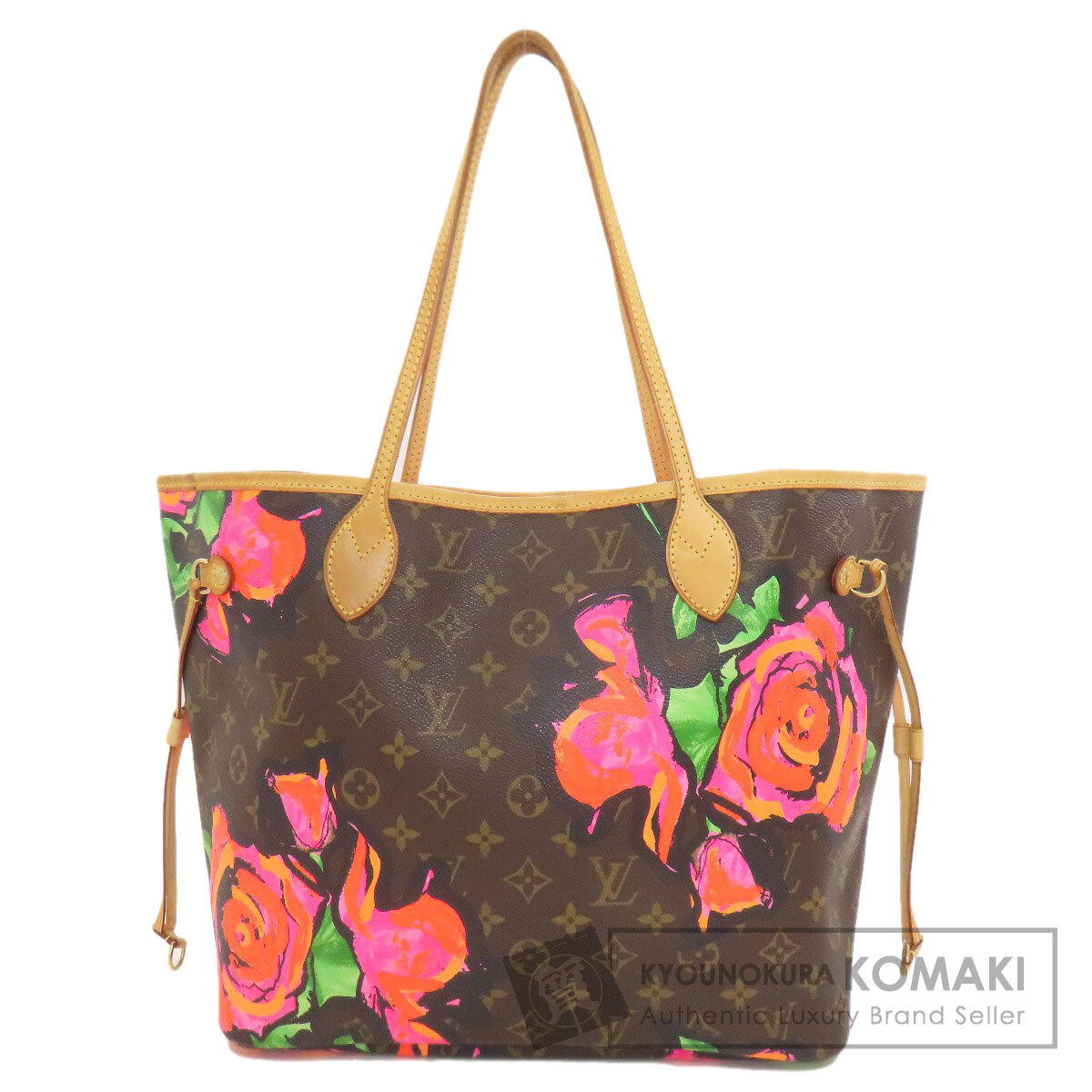 ルイヴィトン トートバッグ ネヴァーフルMM ローズ