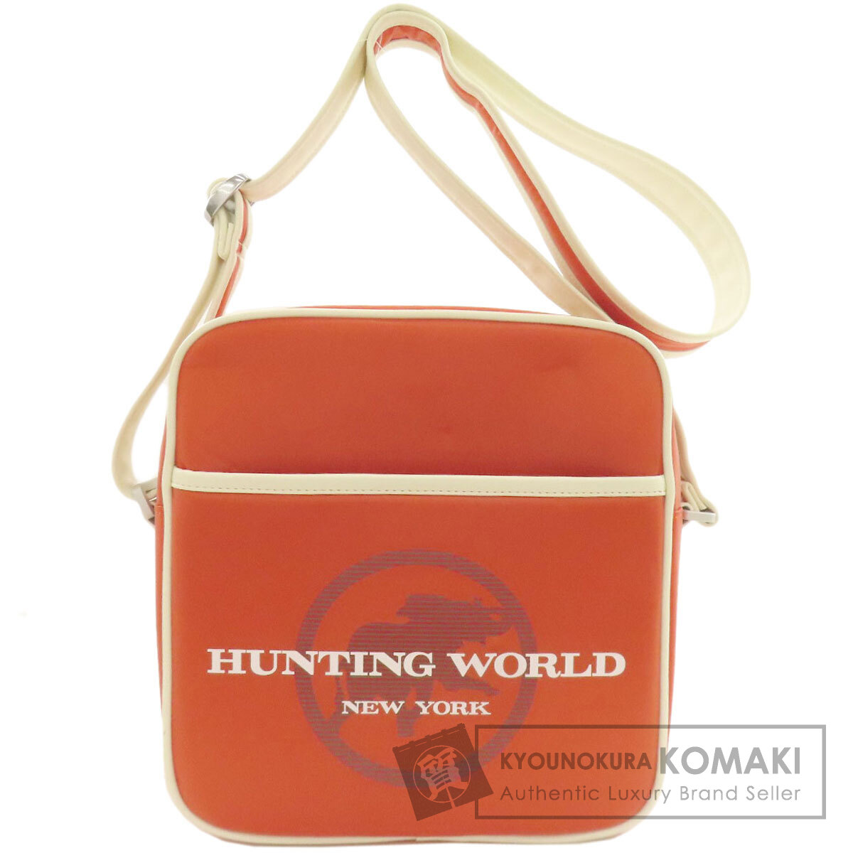 ハンティングワールド ショルダーバッグ ロゴ