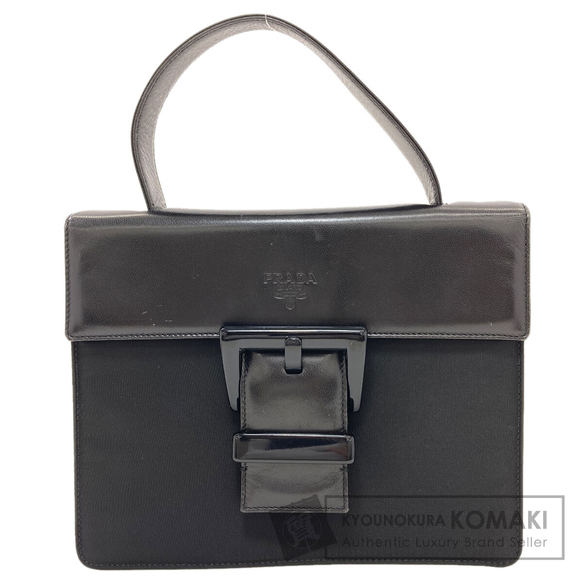 プラダ ハンドバッグ ベルトモチーフ