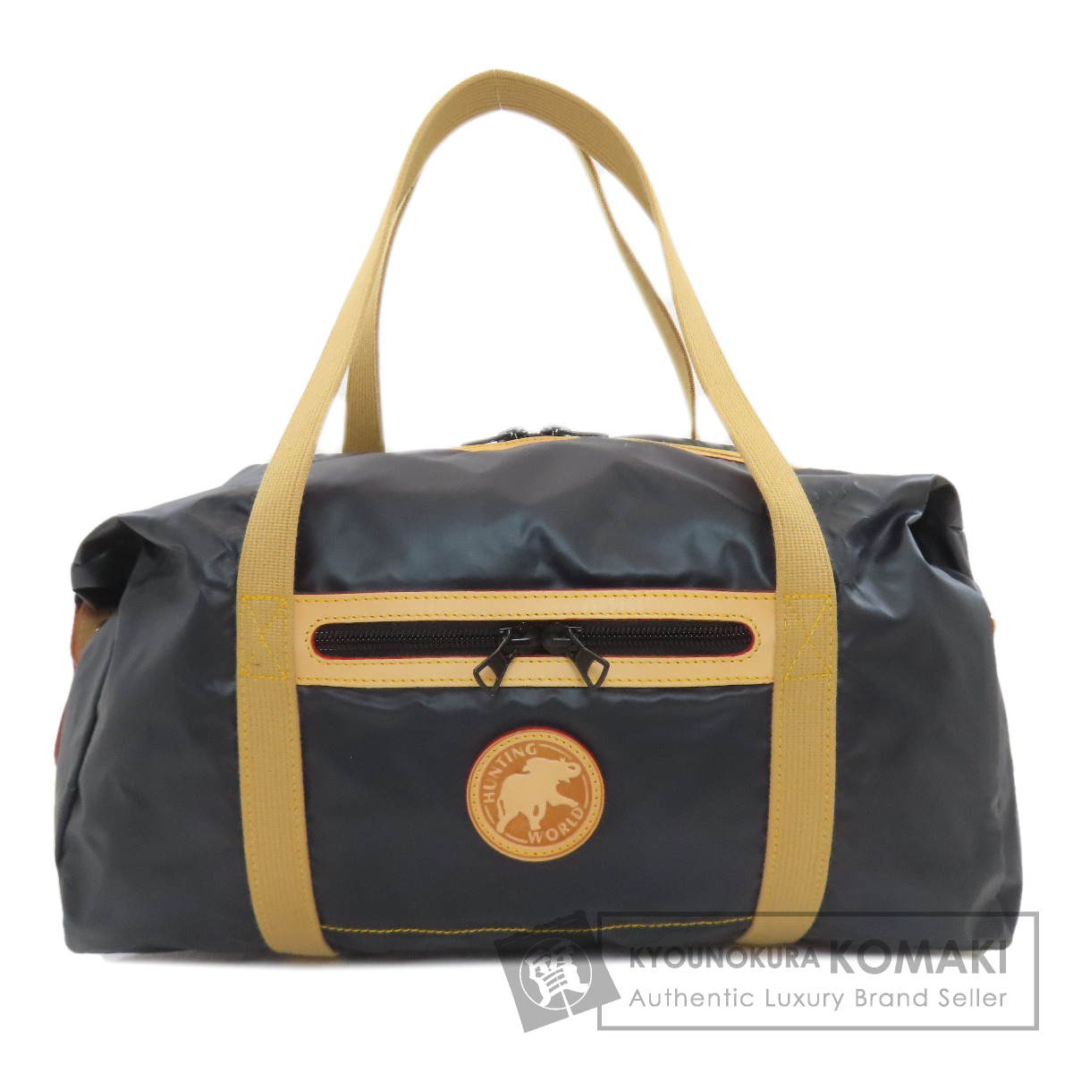 ハンティングワールド ハンドバッグ ロゴ