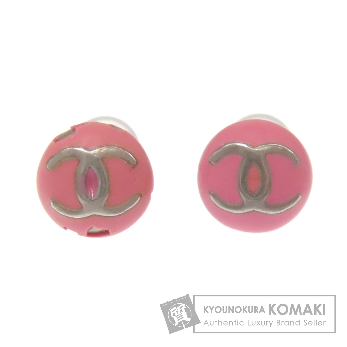 CHANEL シャネル ココマーク ピアス 金属製 レディース [中古