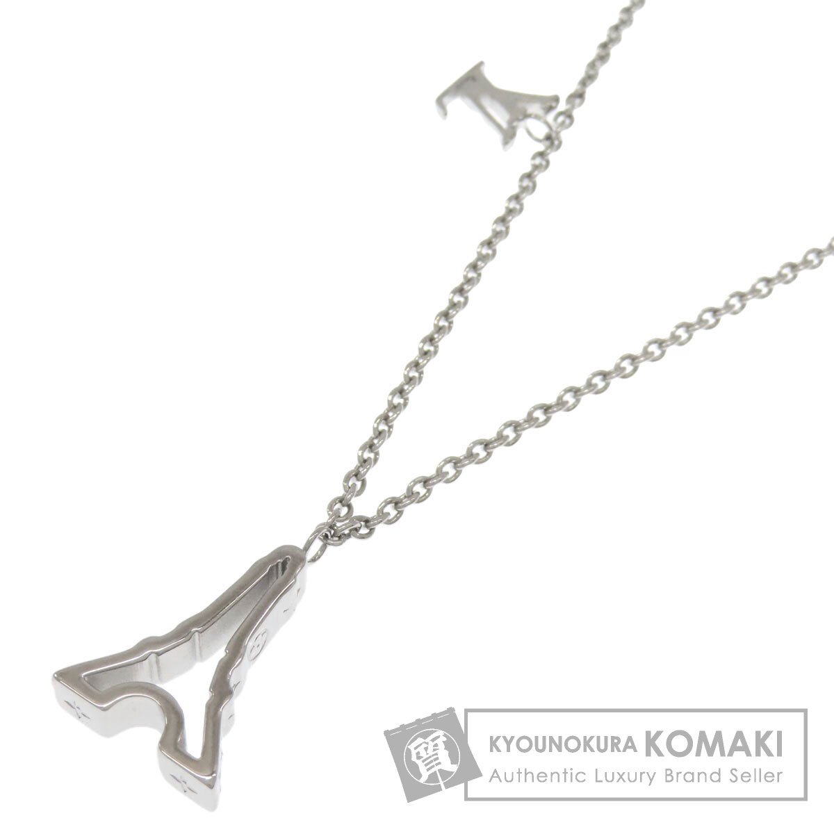 ルイヴィトン ネックレス ペンダント LV&パリ エッフェルタワー