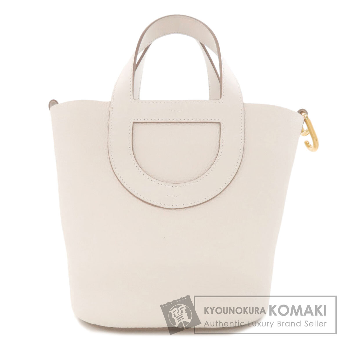 【tamatamae15】エルメス　インザループ　エトゥープ　ゴールド金具 HERMES エルメス インザループ18 ゴールド金具 ハンドバッグ トリヨン