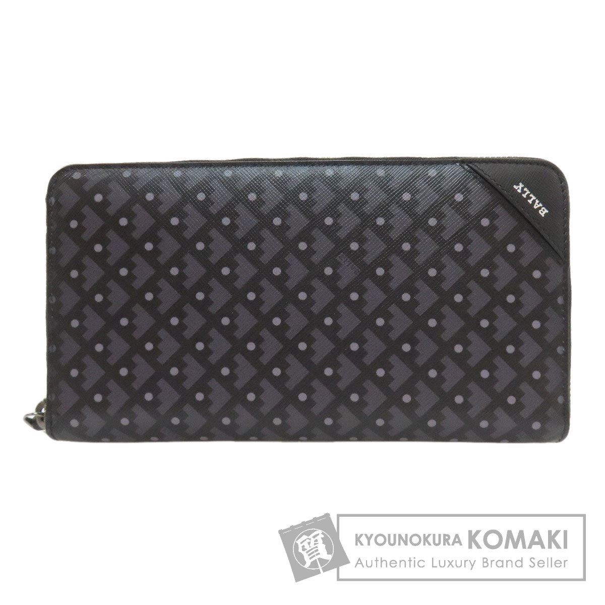 BALLY バリー 総柄 長財布（小銭入れあり） PVC レディース [中古] BALLY バリー 総柄 長財布（小銭入れあり） PVC レディース [中古