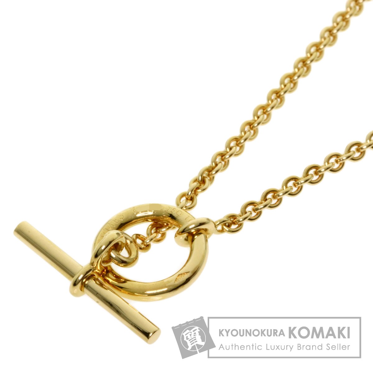 ❝極美品❞ エルメス シェーヌダンクル K18 ネックレス ゴールド TTPM