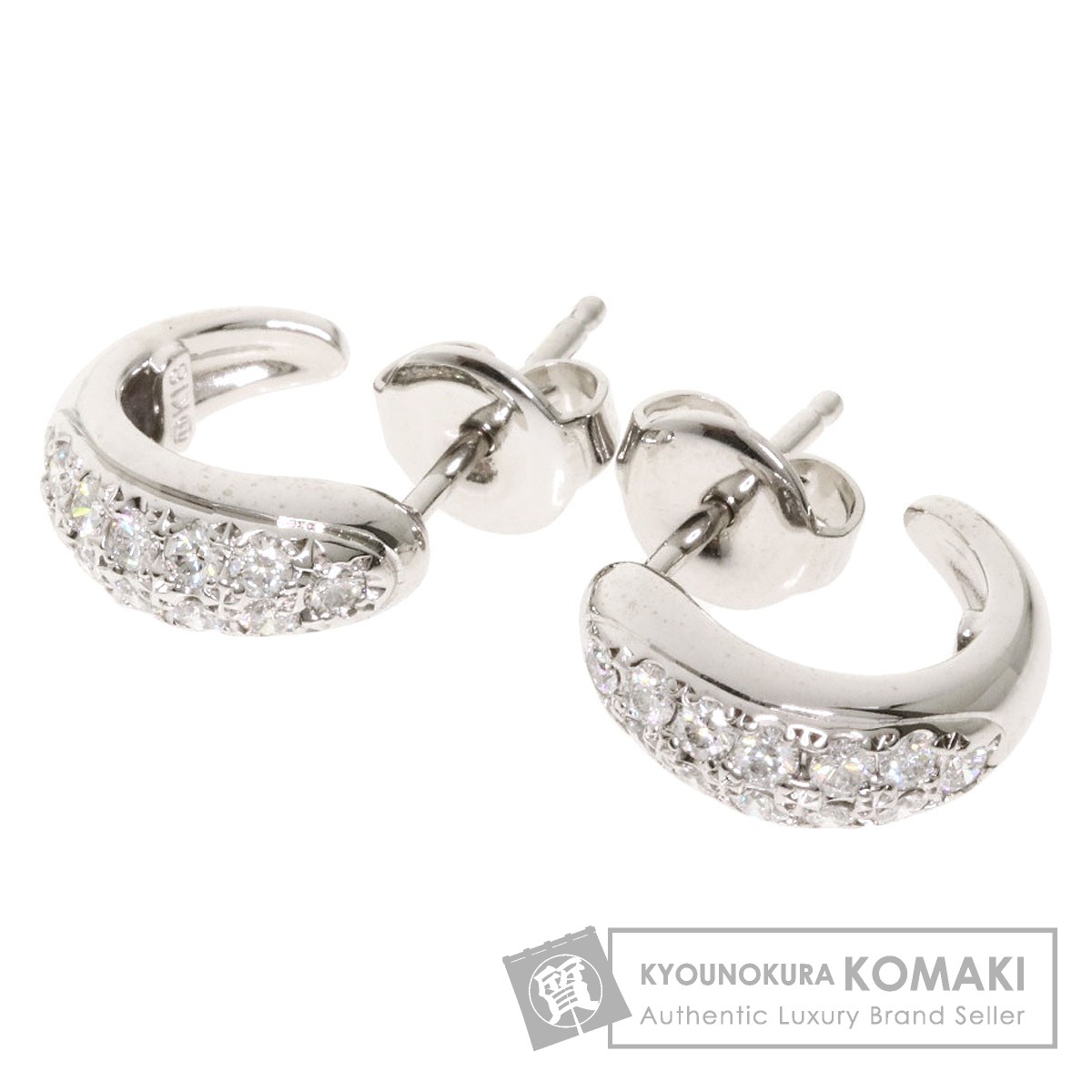 MIKIMOTO 3粒ダイアのピアス MIKIMOTO ミキモト ダイヤ パール ピアス フォーチュンリーブス