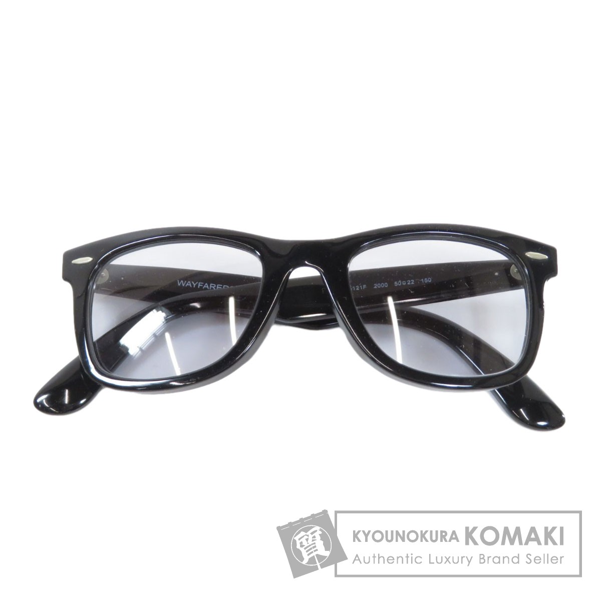 Ray-Ban ウェイファーラー ブラックサングラス ORIGINAL WAYFARER OPTICS Eyeglasses with Black Frame