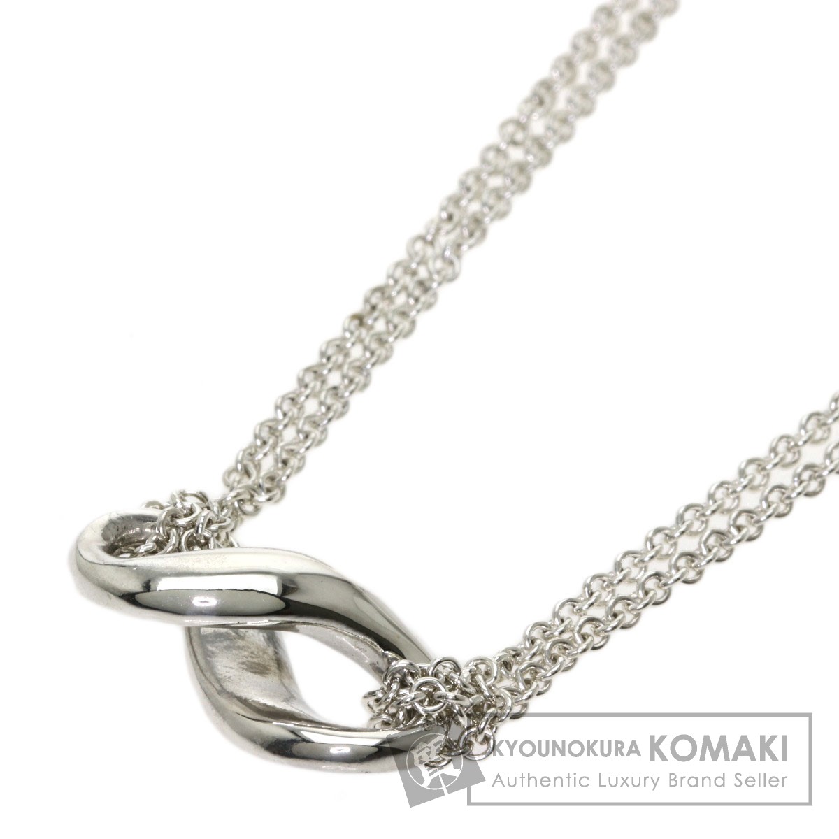 ティファニー　シルバーネックレス　3点セット TIFFANY&Co.ティファニーフィギュアエイトWチェーンネックレス