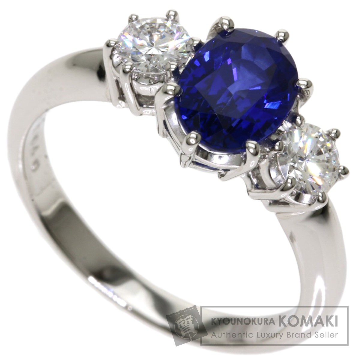 1.85ct サファイア ロイヤルブルー ダイヤモンド リング・指輪