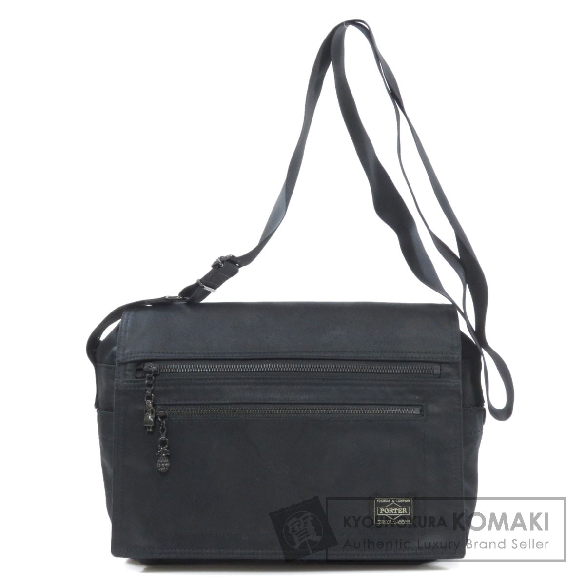 レア】ALOHA PORTER アロハポーター ショルダー メッセンジャー 黒