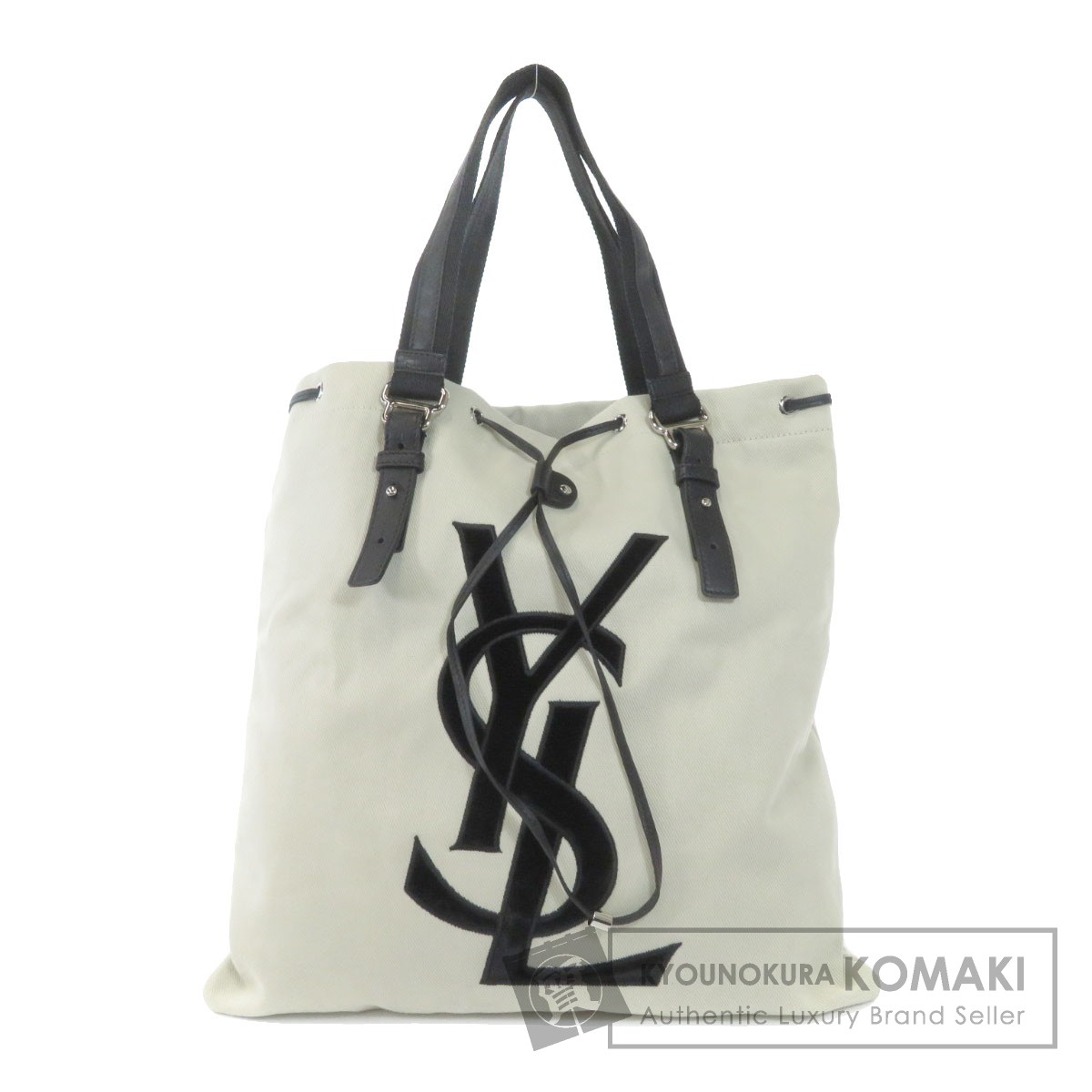 YVES SAINT LAURENT イヴ・サンローラン Y S L ロゴ トート