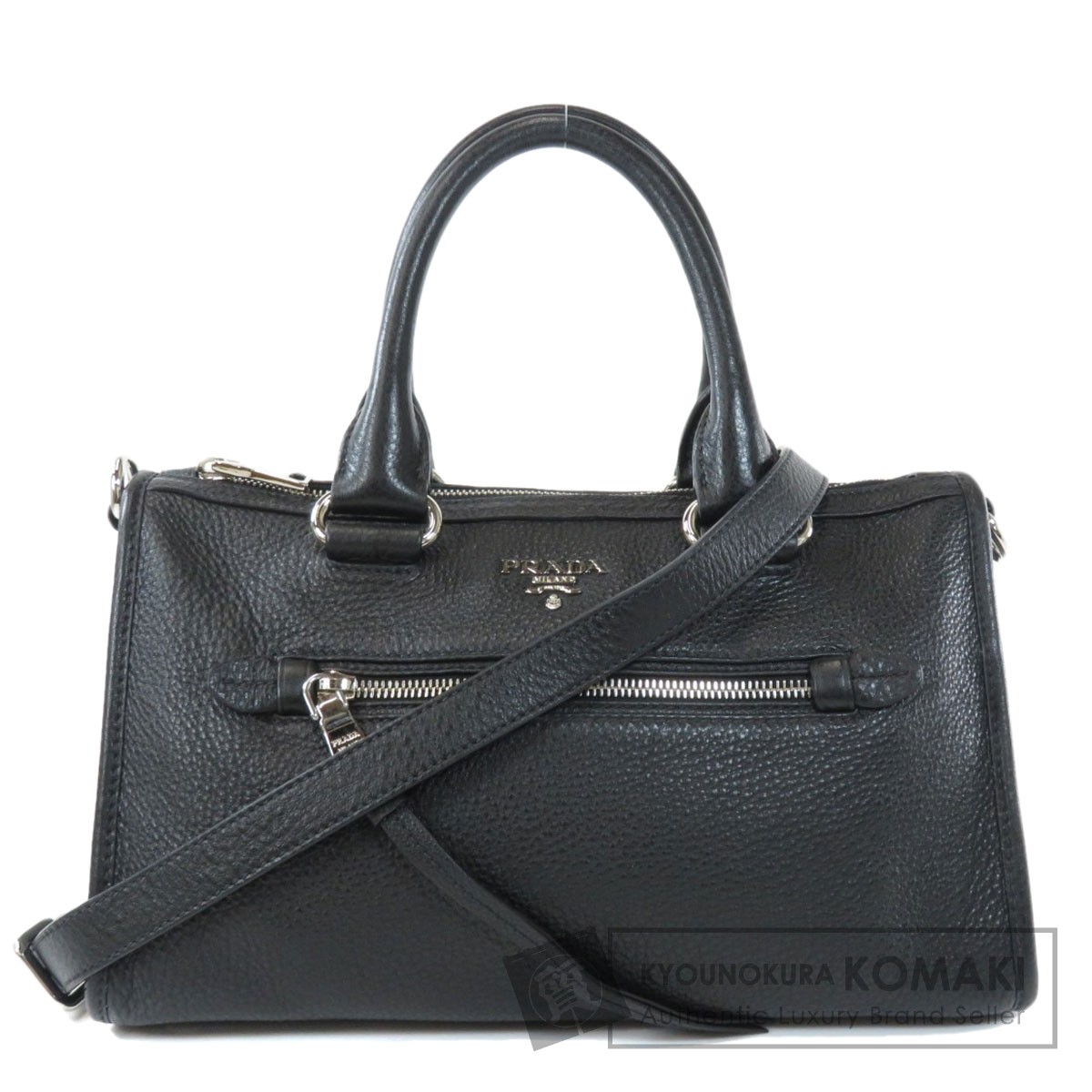 PRADA プラダ 1BB022 2WAY ハンドバッグ レザー レディース
