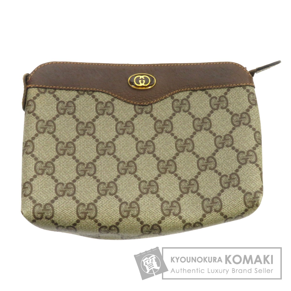 GUCCI グッチ GGクリスタル ポーチ レディース ブランド GUCCI グッチ 89・01・020 GG 化粧ポーチ PVC レディース