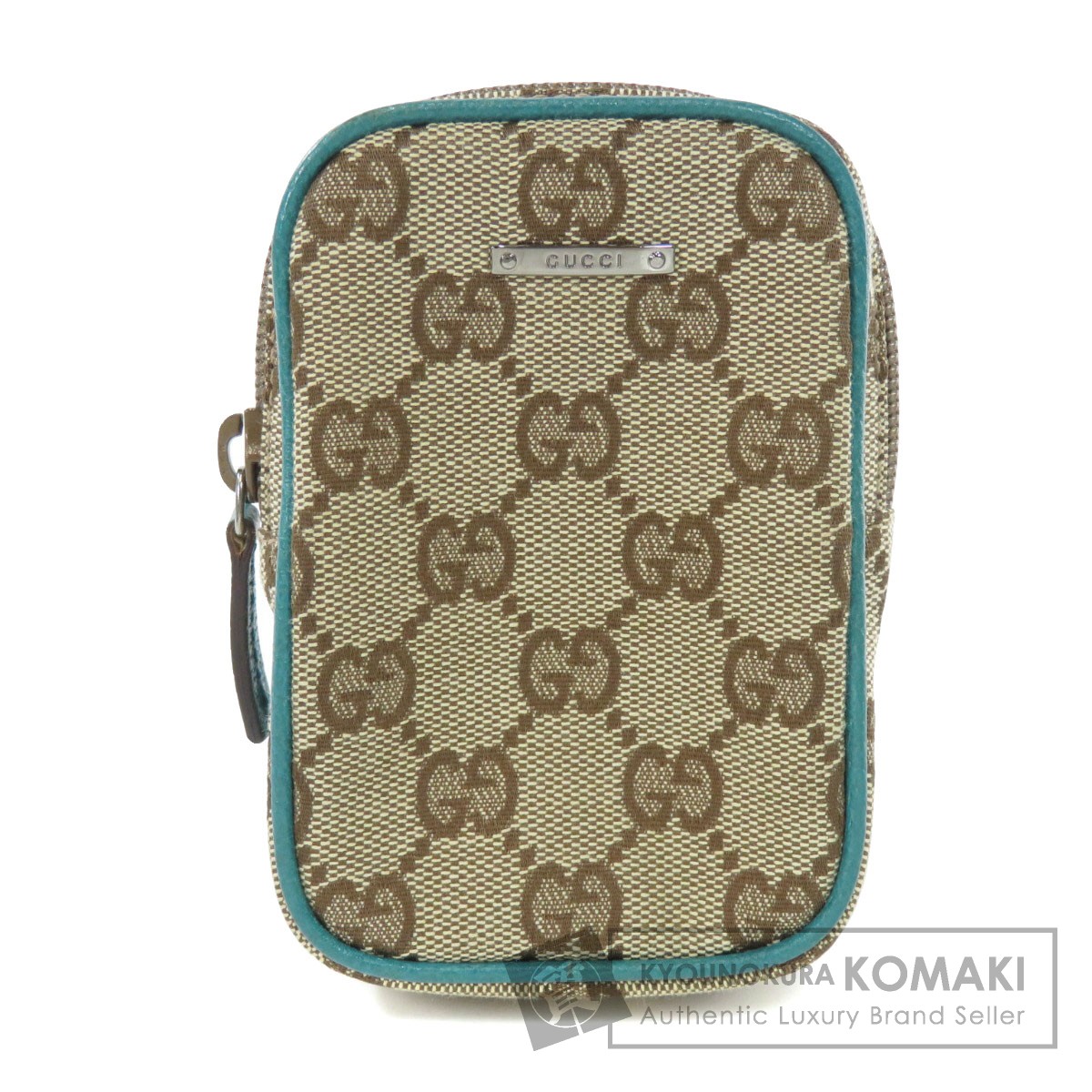 GUCCIグッチ115249GGシガレットケースキャンバスレディース