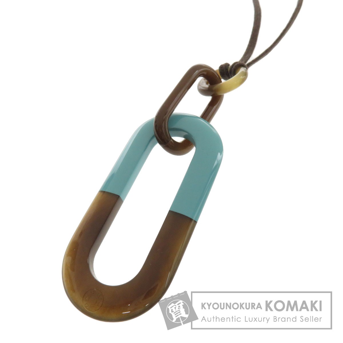 HERMES エルメス シェーヌダンクル ネックレス プラスチック