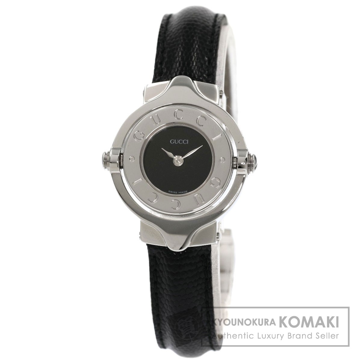 GUCCI グッチ 6600 ラウンドフェイス リバーシブル 腕時計