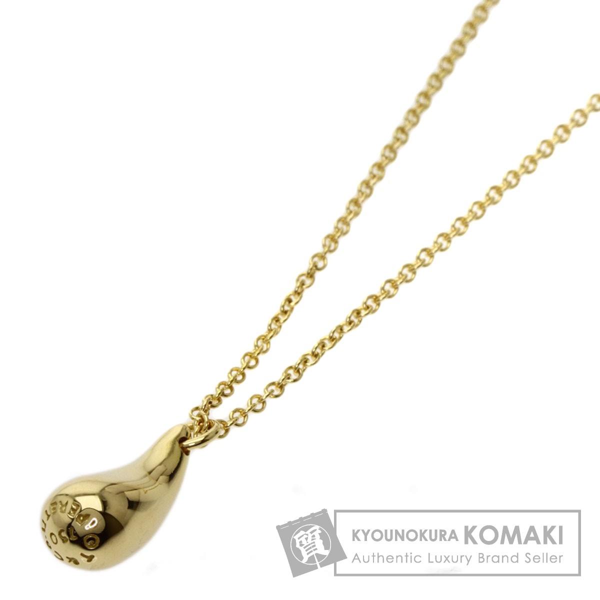 Tiffany & Co. オープンティアドロップ型ネックレス Tiffany & Co. - Tiffany オープン ティアドロップ ネックレス美