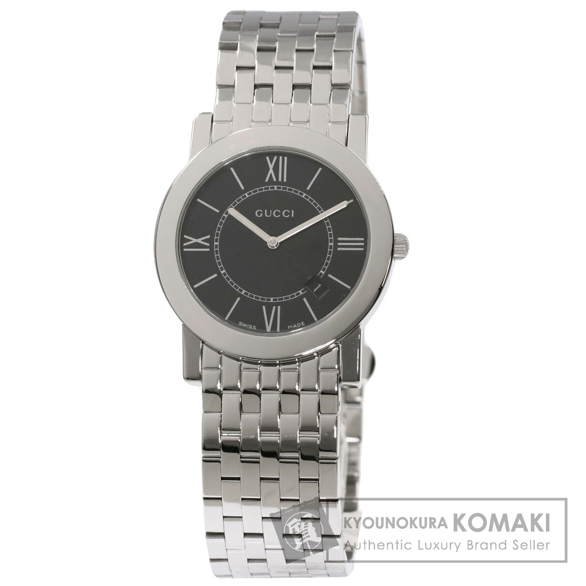 GUCCI グッチ 5200M.1 ラウンドフェイス 腕時計 ステンレススチール/SS