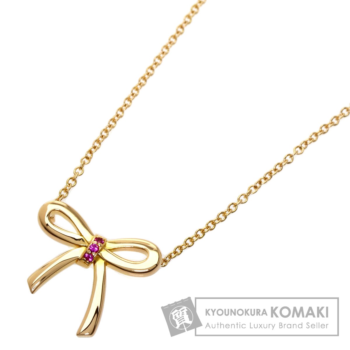 TIFFANY&Co. ティファニー ボウ 日本限定 ピンクサファイア