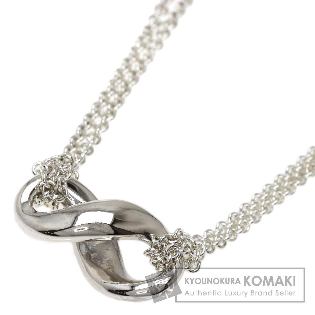 TIFFANY&Co. ティファニー フィギュア 8 ネックレス シルバー