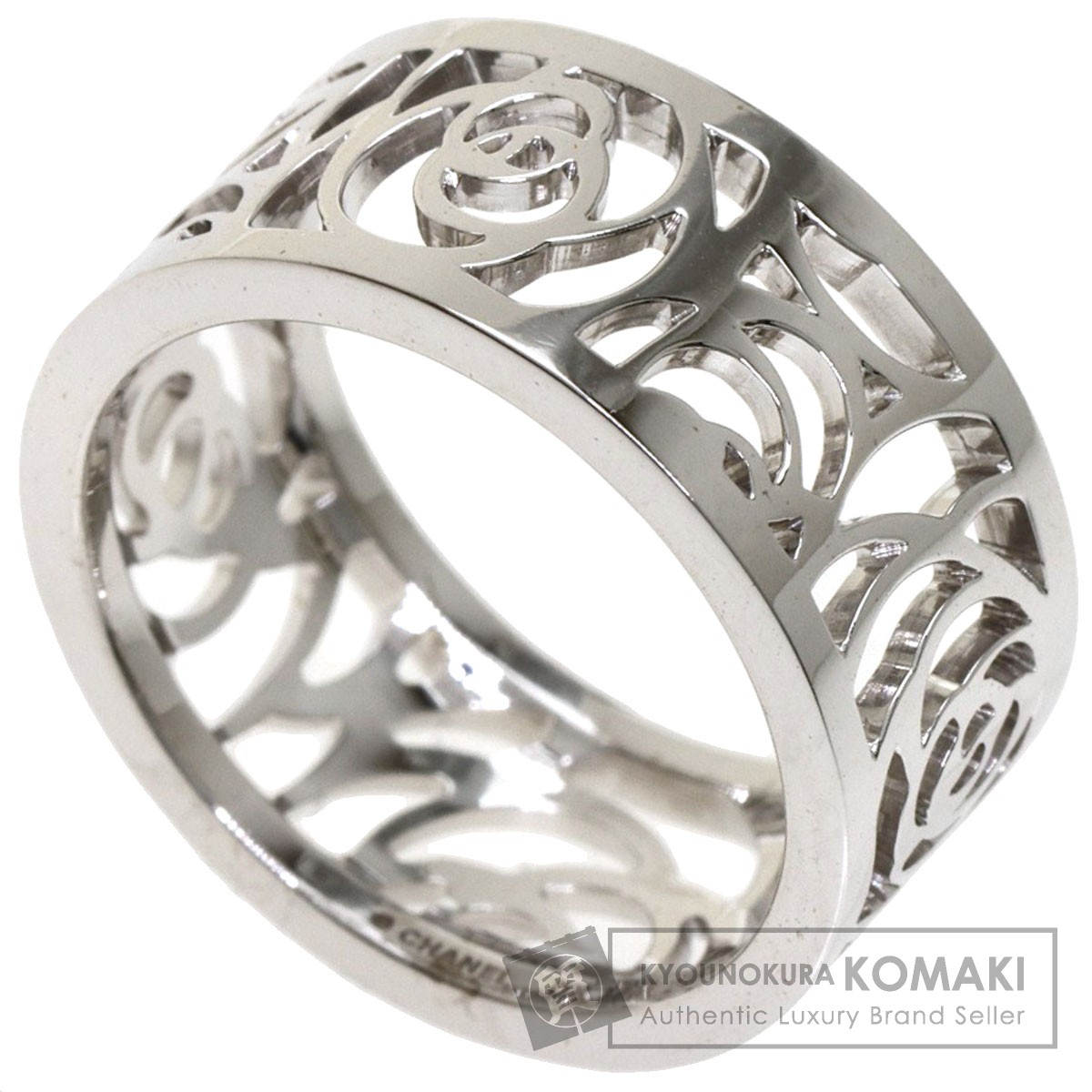 CHANEL シャネル カメリア ミディアム #49 リング・指輪 K18