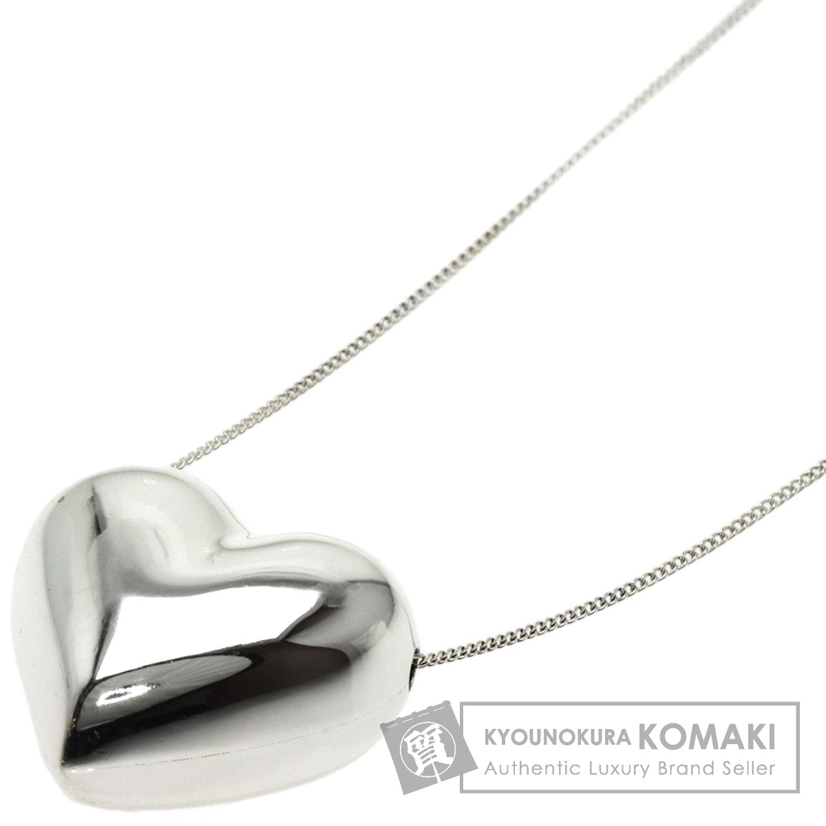 【新品未使用】Tiffany & Co. シルバーハートネックレス 美品 箱袋付 ティファニー ハート ネックレス シルバー