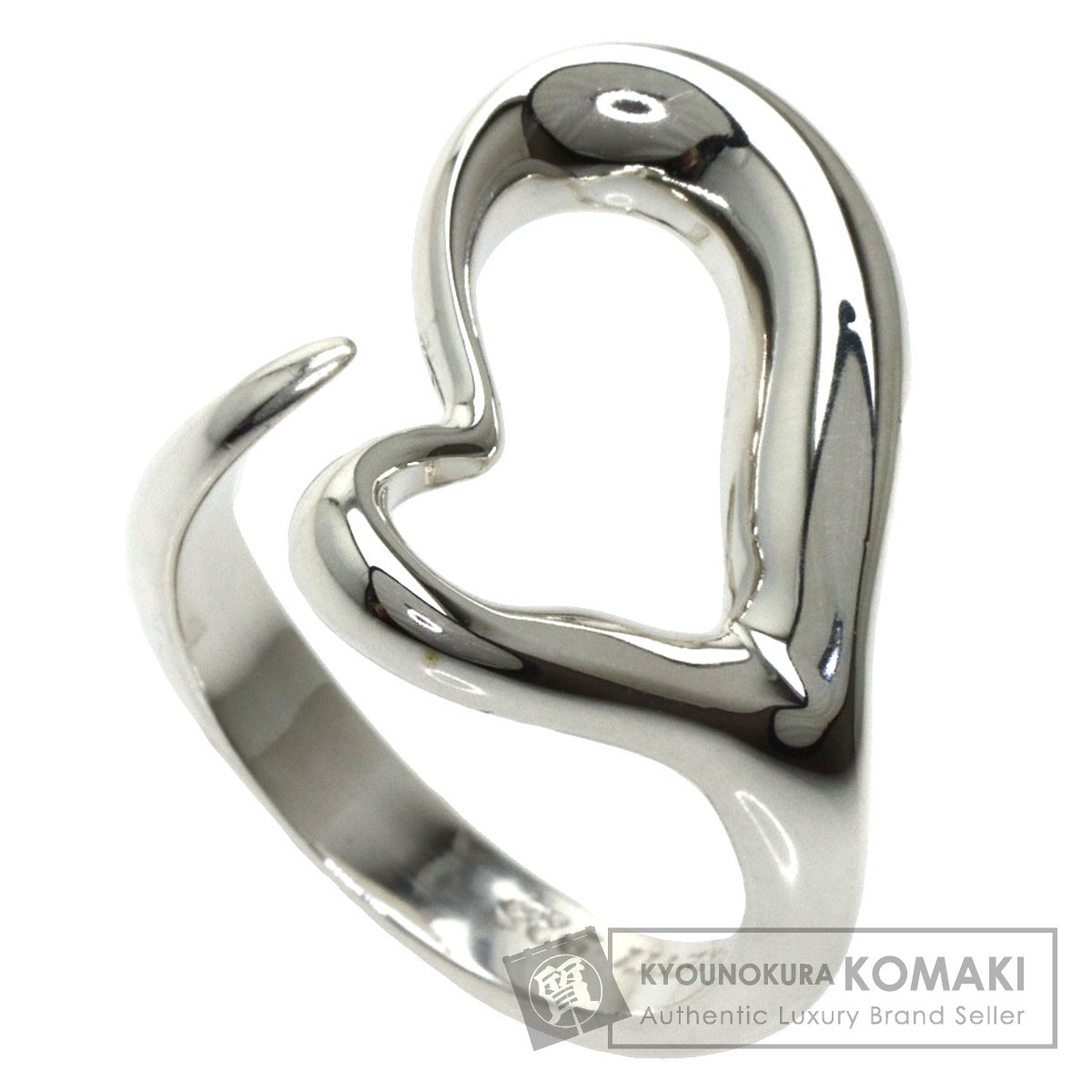 Tiffany &Co ミニオープンハート　シルバーリング TIFFANY&Co.ティファニーオープンハートリング・指輪シルバー