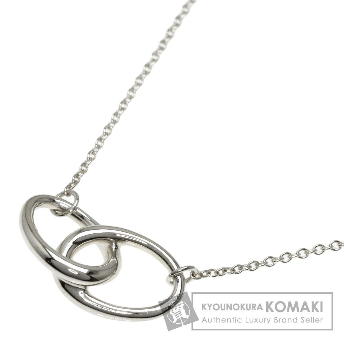 TIFFANY&Co. ティファニー ダブルループ ネックレス シルバー