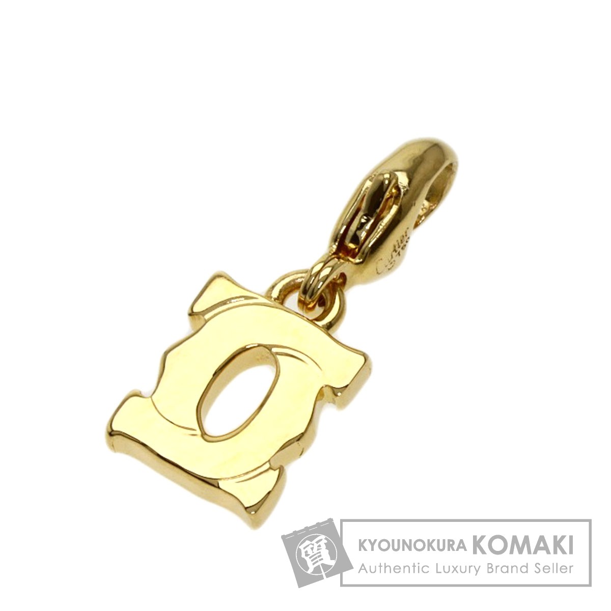 CARTIER カルティエ 2C ベビーチャーム ペンダントトップ K18
