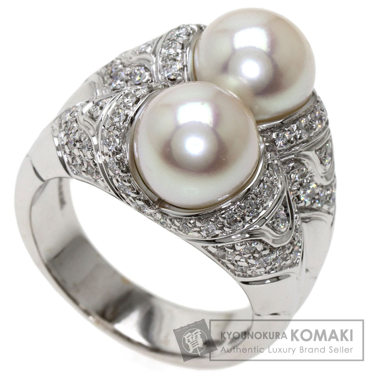 BVLGARI ブルガリ パッソドッピオ パール 真珠 ダイヤモンド