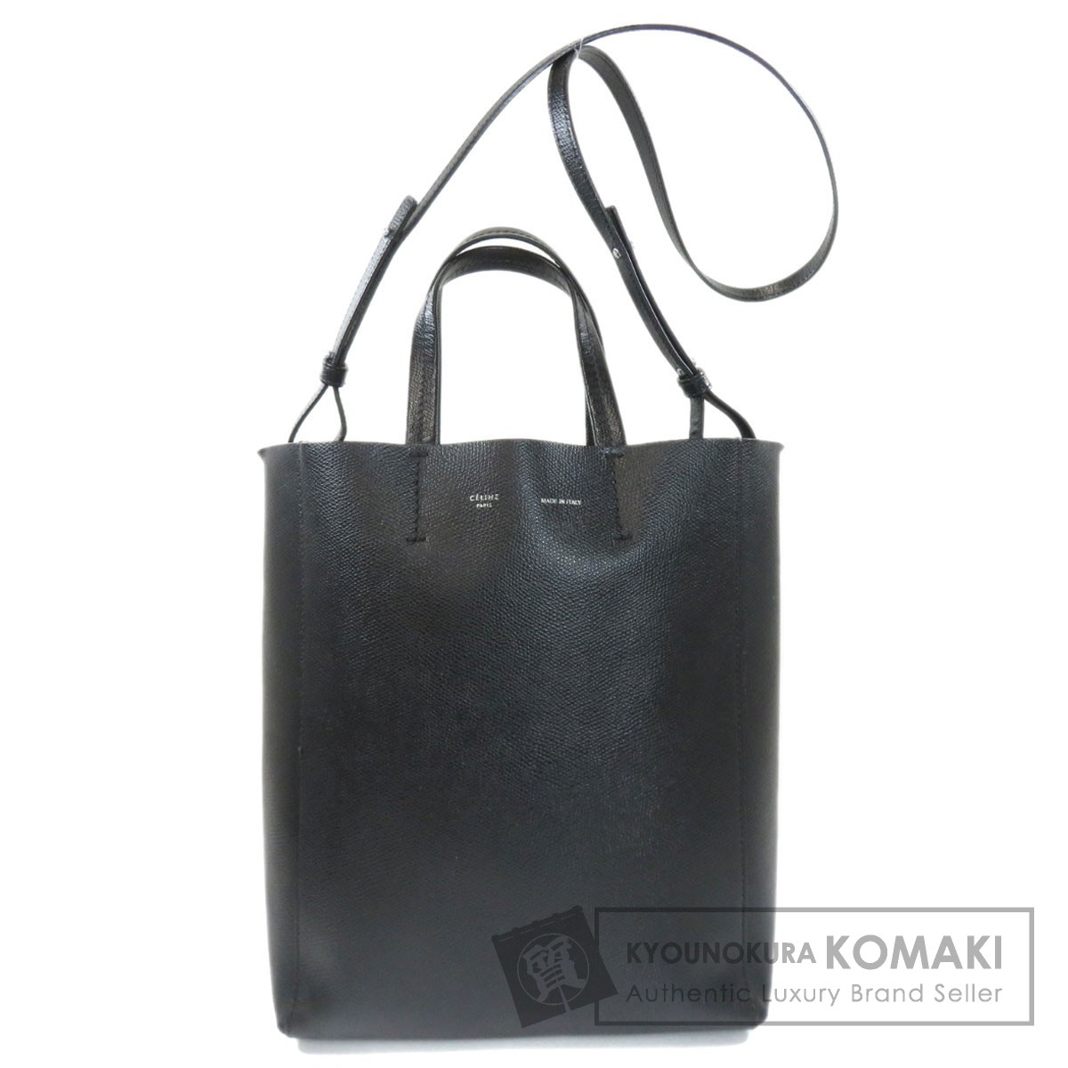 セリーヌ レザー バーティカル カバス トートバッグ L CELINE セリーヌ バーティカル カバ スモール トートバッグ