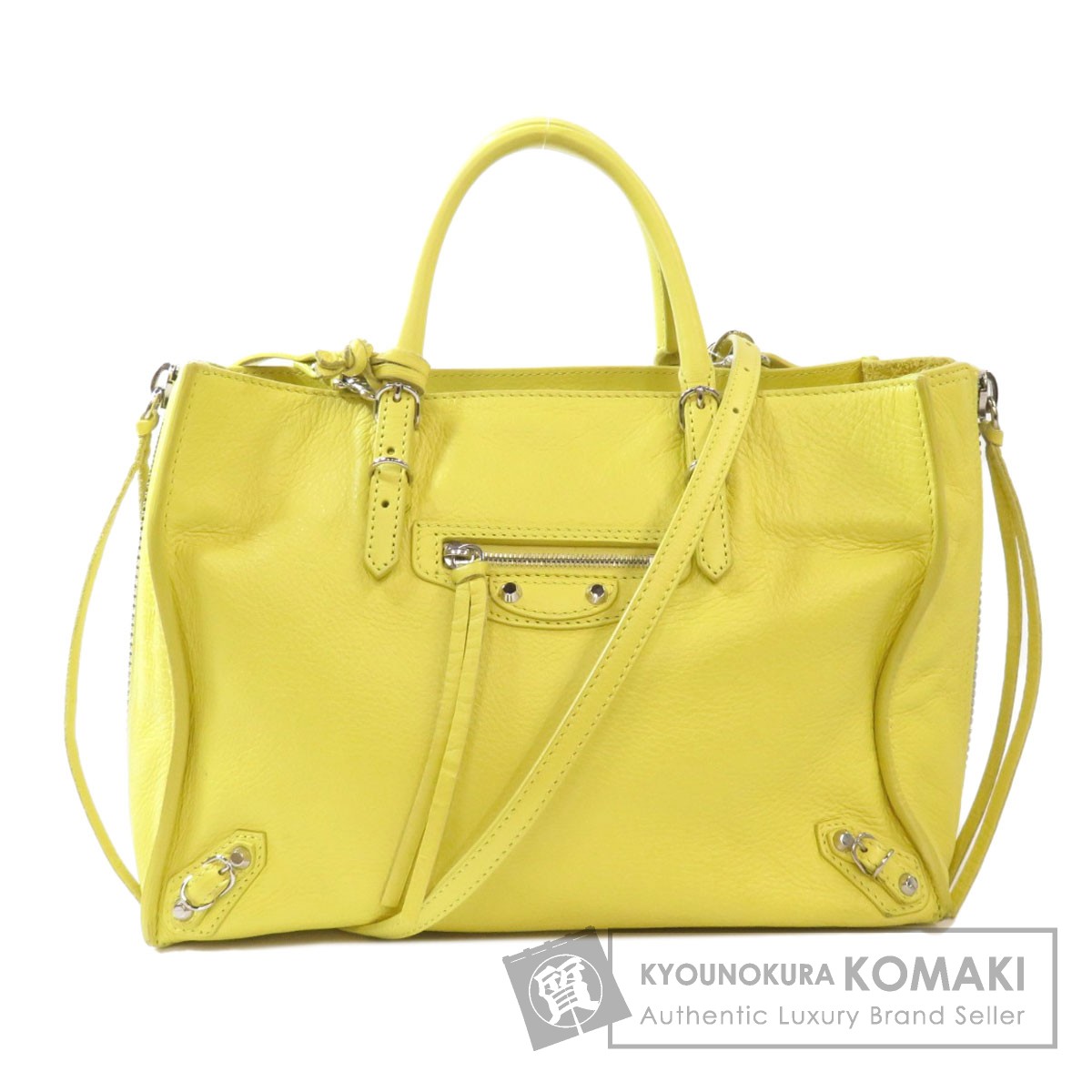 BALENCIAGA バレンシアガA6レザーサイドジップ2way ハンドバッグ 楽天市場】BALENCIAGA バレンシアガ ペーパー A6 ジップ