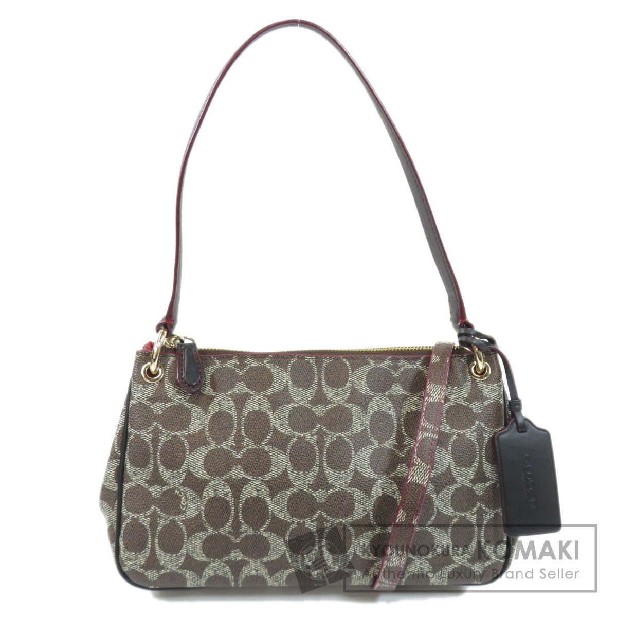 COACH - COACHコーチ 2wayショルダーバッグ PVC レザー