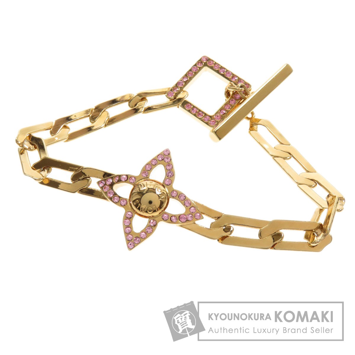 LOUIS VUITTON ブラスレフラワーアクション　ブレスレットM6532 ブレスレット・LV アイコニック フラワー その他のレザー｜ルイ