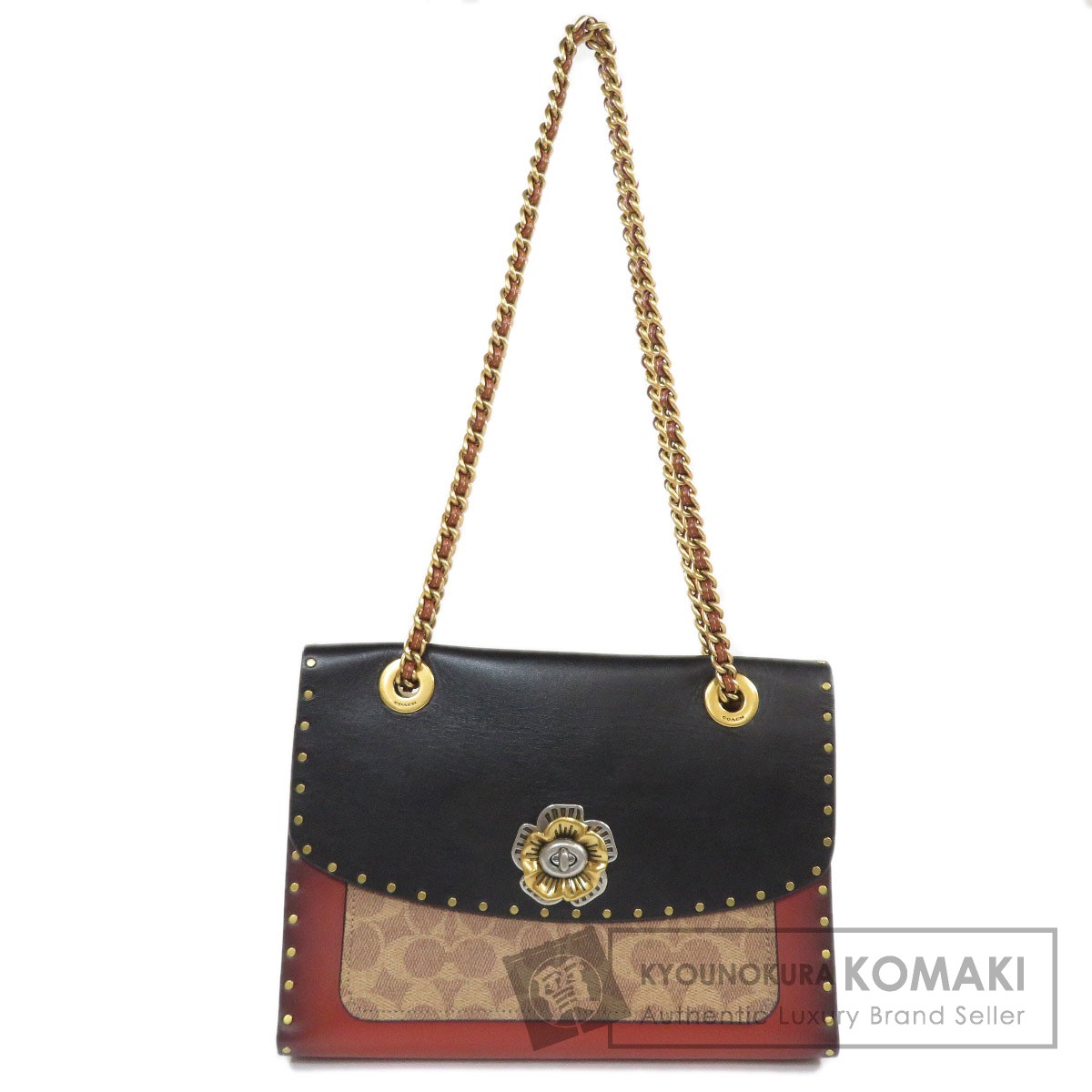 コーチ　チェーン　ショルダーバッグ 公式】COACH – コーチ | チェーン タビー ショルダー バッグ 30