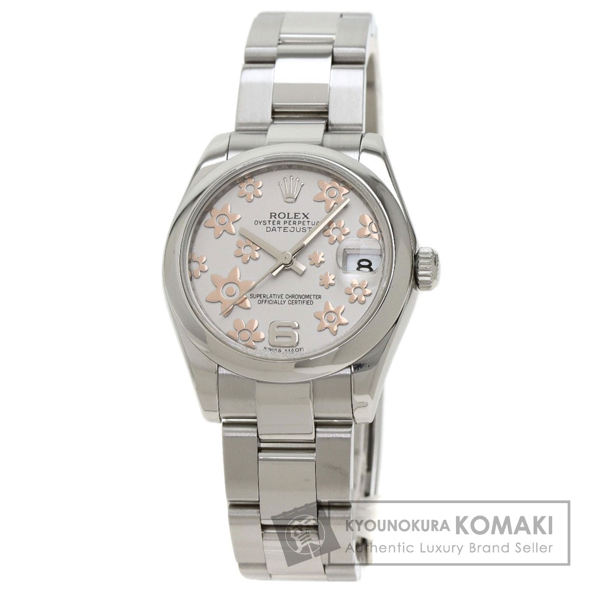 ROLEX ロレックス 178240 デイトジャスト ピンクフラワー 腕時計