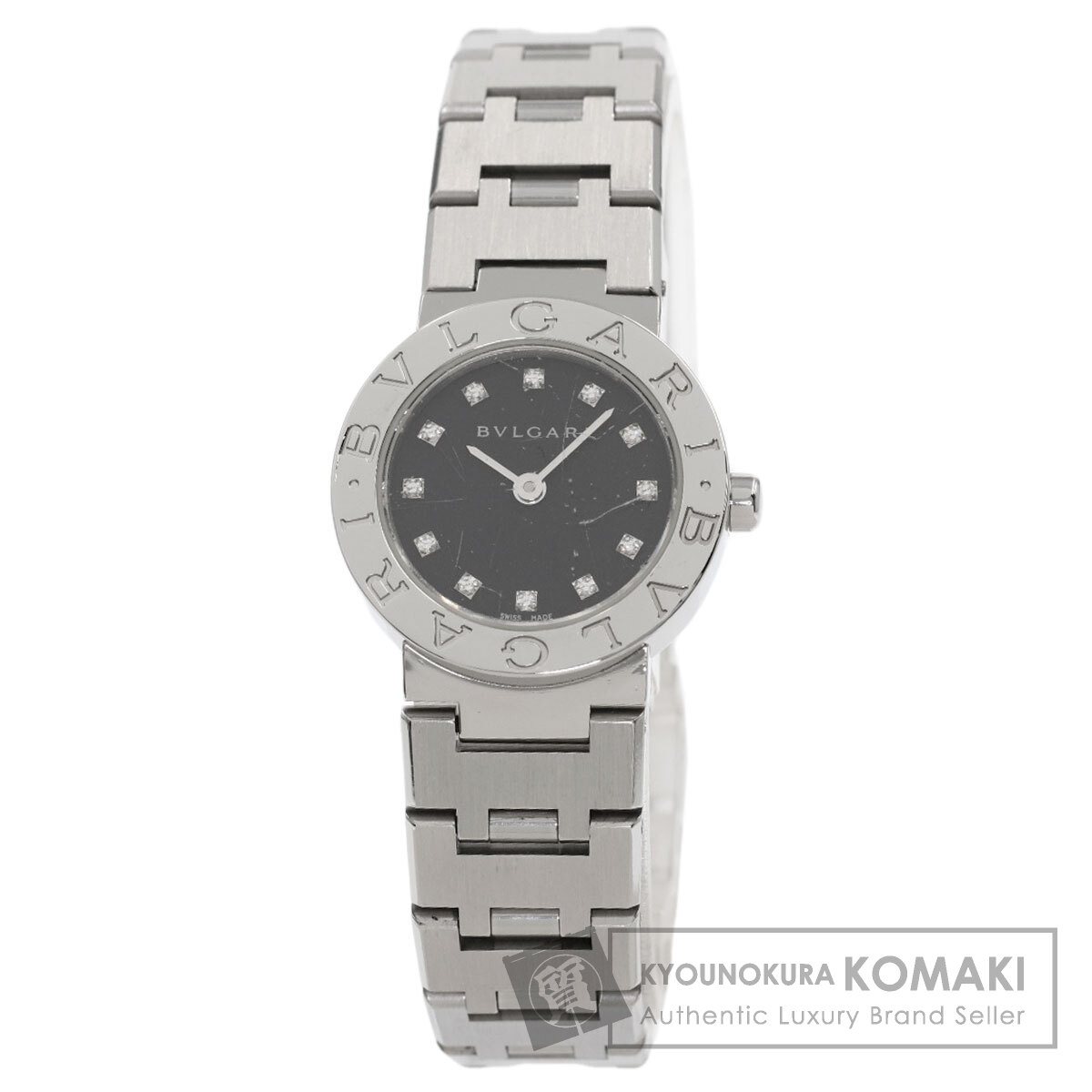 最終価格 BVLGARI BB23SS  ブルガリ 12P ウォッチ 時計 BVLGARI ブルガリ BB23SS/12 ブルガリブルガリ 12P ダイヤモンド