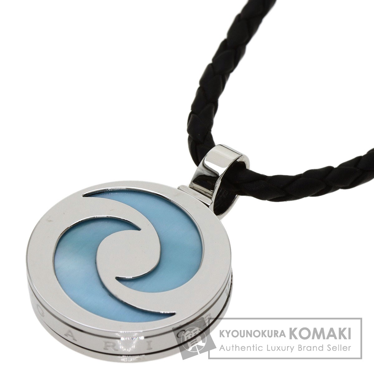 ＼半額SALE／ オプティカル ブルガリ BVLGARI ブルーシェル K18 ネックレス アクセサリー